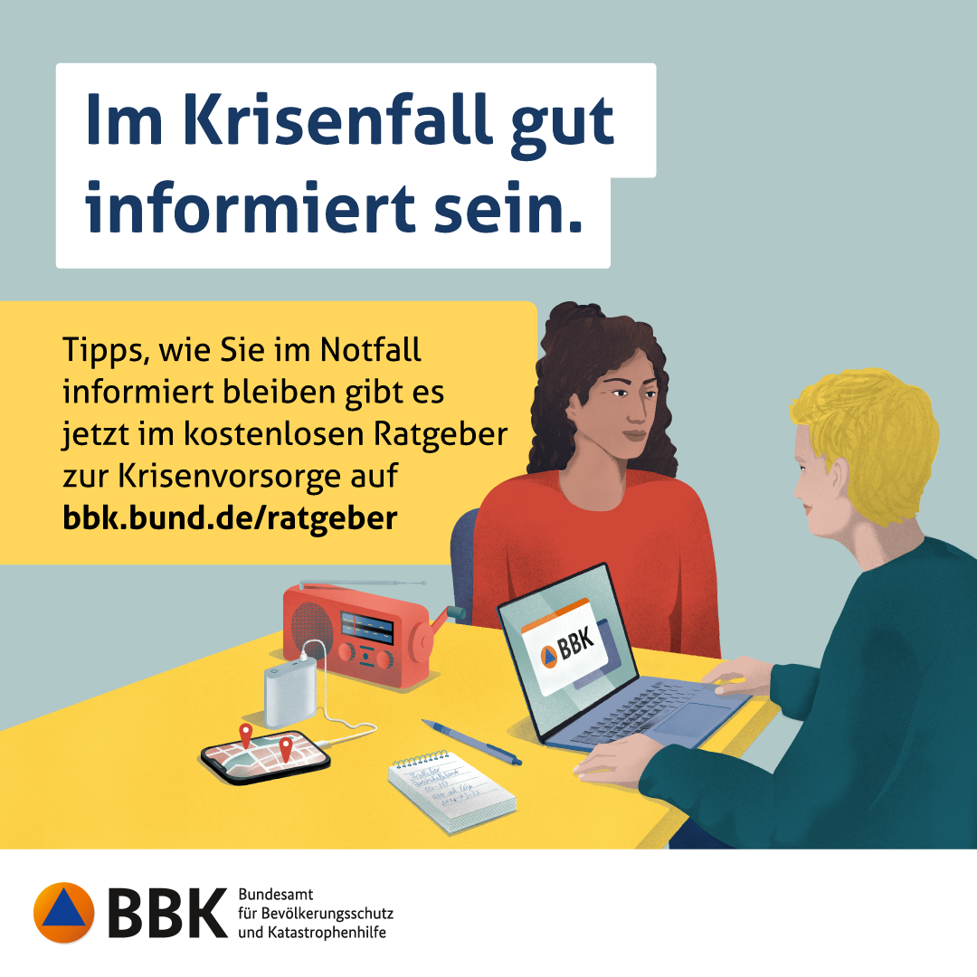In der Krise informiert