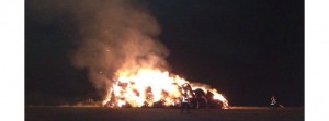 9. August 2013 – Brand Strohballen, Schallodenbach bei Hahnbacherhof