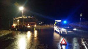 30. Januar 2017 - Verkehrsunfall, Otterbach Ziegelhütterstraße