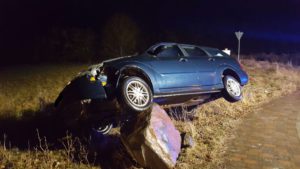 30. Januar 2017 - Verkehrsunfall, Otterbach Ziegelhütterstraße