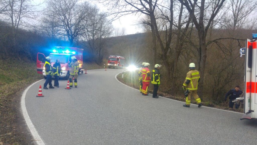 14. Januar 2018 - Verkehrsunfall, K28 Olsbrücken - Niederkirchen-Wörsbach