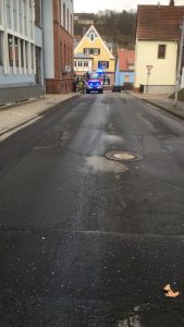 7. März 2018 - Ölspur, Otterberg Ringstraße