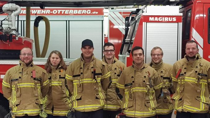 Jugendwarte und Betreuer der Jugendfeuerwehr Otterberg.