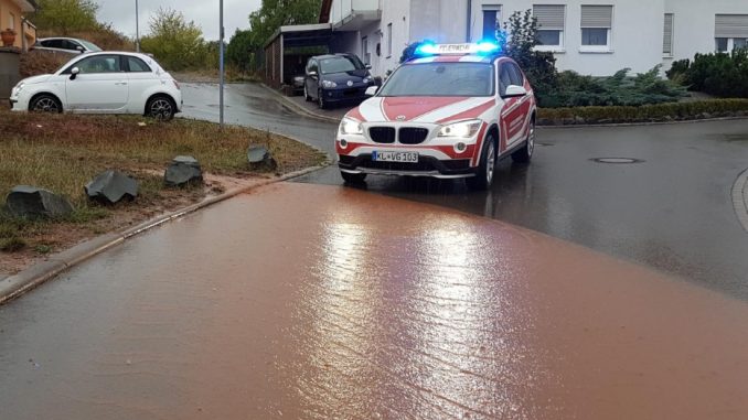 23. September 2018 - Beseitigung Unwetterfolgen, Verbandsgemeindegebiet