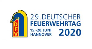 Logo des 29. Deutschen Feuerwehrtages. Grafik: DFV