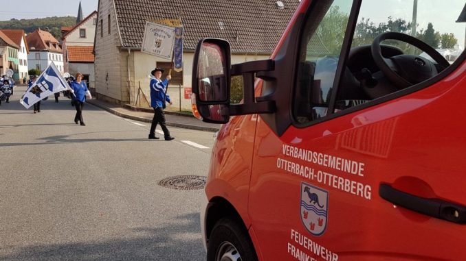 7. Oktober 2018 - Absicherung Kerweumzug, Olsbrücken