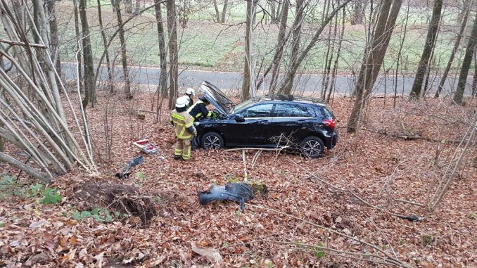 18. November 2018 - Verkehrsunfall, K40 Otterbach - Kaiserslautern-Morlautern