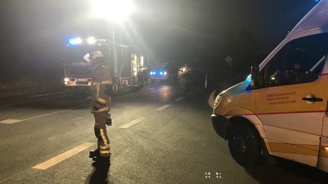 23. November 2018 – Verkehrsunfall, L387 / L389 Otterbach – Otterberg