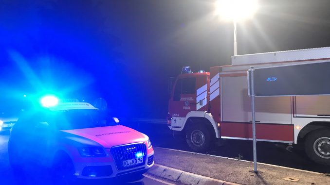23. November 2018 – Verkehrsunfall, L387 / L389 Otterbach – Otterberg