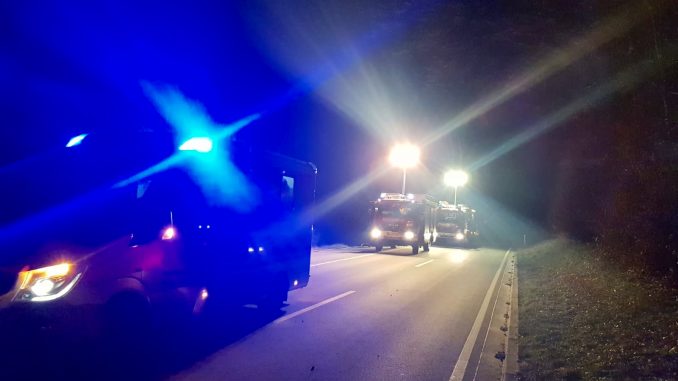 14. Dezember 2018 - Verkehrsunfall, L356 Hirschhorn - Weilerbach
