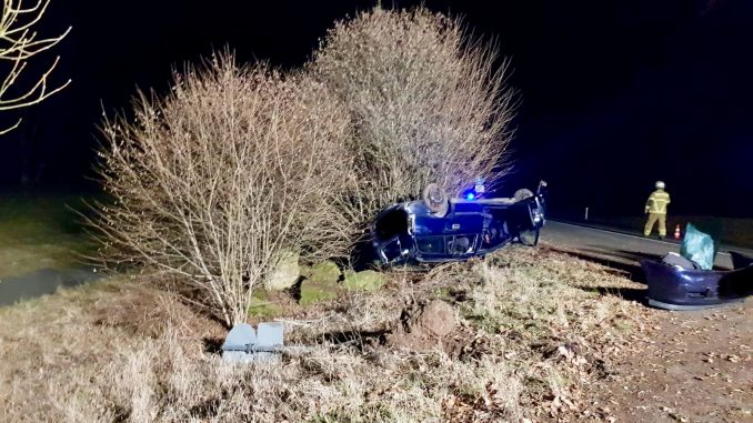 14. Dezember 2018 - Verkehrsunfall, L356 Hirschhorn - Weilerbach