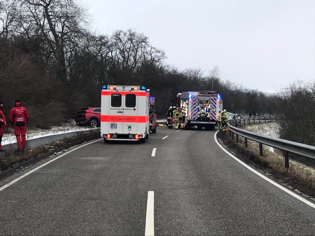 Rettungsdienst und Feuerwehr waren vor Ort.
