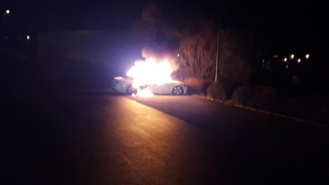 10. Februar 2019 - Pkw-Brand, Otterbach Ziegelhütterstraße