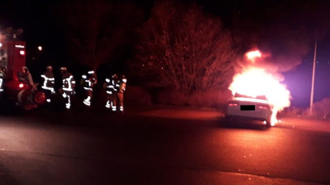10. Februar 2019 - Pkw-Brand, Otterbach Ziegelhütterstraße