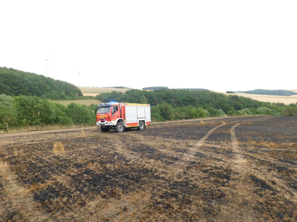 Tanklöschfahrzeug der Feuerwehr Rockenhausen.