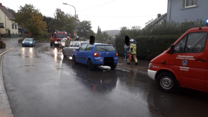29. September 2019 - Auslaufende Betriebsstoffe, Mehlbach Hauptstraße