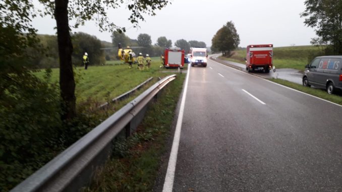 6. Oktober 2019 - Verkehrsunfall, L382 Niederkirchen - Schallodenbach