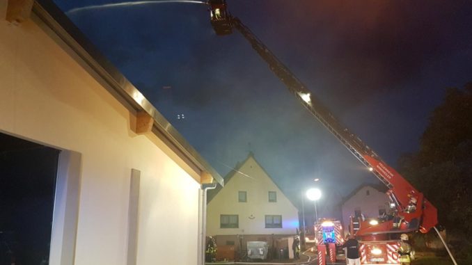 Landkreisübergreifende Einsatzübung in Höringen