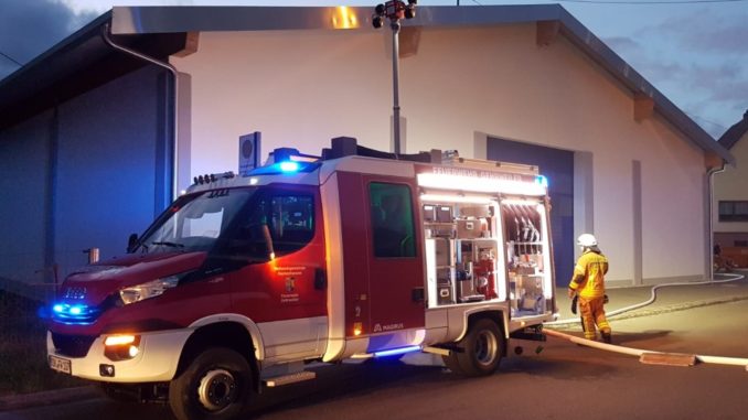 Landkreisübergreifende Einsatzübung in Höringen