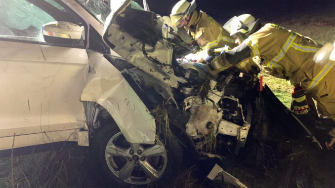 20. Dezember 2019 - Verkehrsunfall, L382 Otterberg - Schneckenhausen