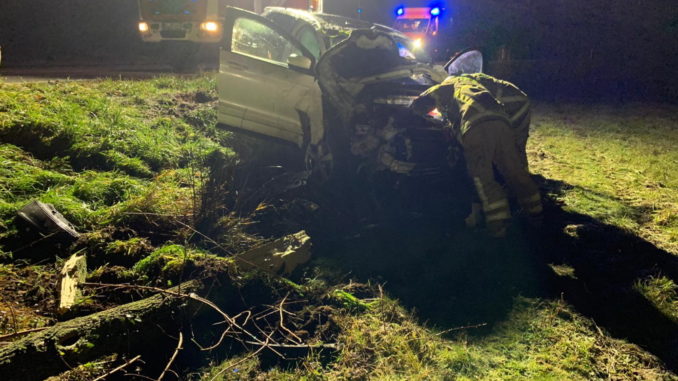 20. Dezember 2019 - Verkehrsunfall, L382 Otterberg - Schneckenhausen