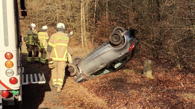 26. Januar 2020 - Verkehrsunfall, L387 Otterberg - Höringen