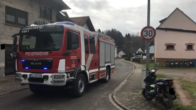 4. Januar 2020 - Amtshilfe Rettungsdienst, Otterberg Althütterhof
