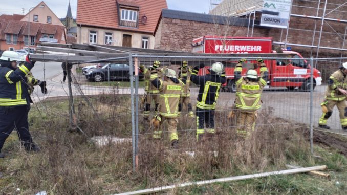Olsbrücken, Werbeschild