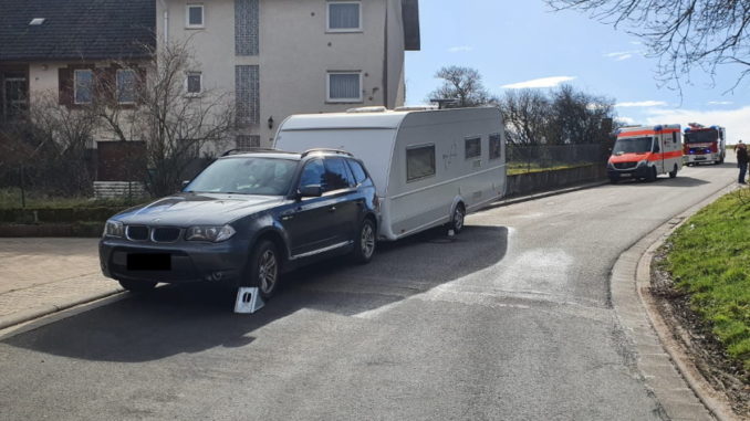 22. Februar 2020 - Gas strömt aus Pkw aus, Niederkirchen Olsbrücker Straße