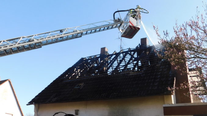 24. März 2020 - Gebäudebrand, Otterberg Lauerhöfer Straße