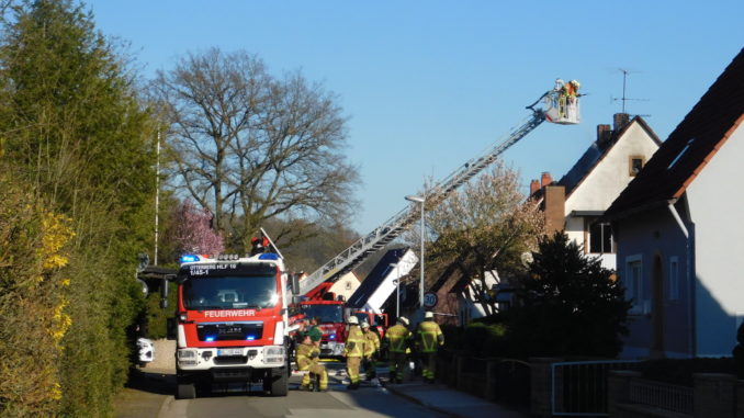 24. März 2020 - Gebäudebrand, Otterberg Lauerhöfer Straße