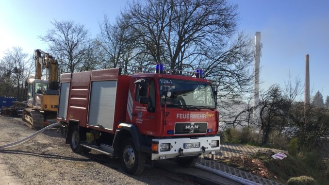 22. März 2020 – Großbrand, Otterberg Ringstraße; Bild vom 24. März 2020