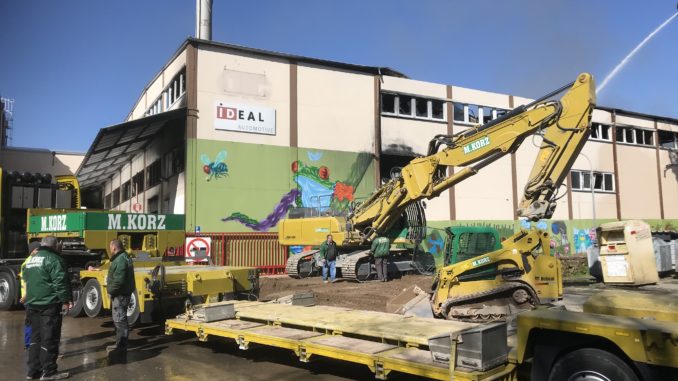 22. März 2020 – Großbrand, Otterberg Ringstraße; Bild vom 23. März 2020