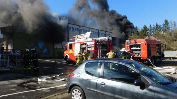 22. März 2020 – Großbrand, Otterberg Ringstraße