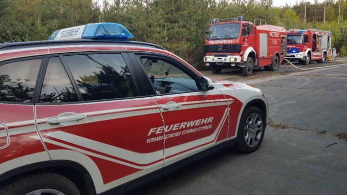 24. April 2020 - Waldbrand, Enkenbach-Alsenborn Birkenstraße