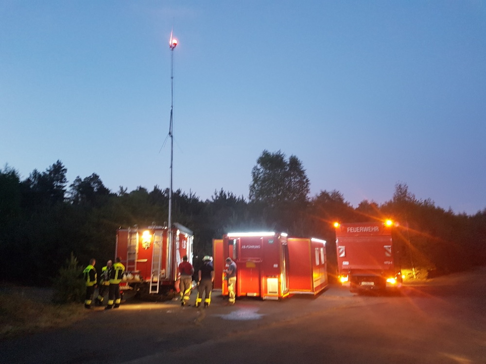 24. April 2020 - Waldbrand, Enkenbach-Alsenborn Birkenstraße