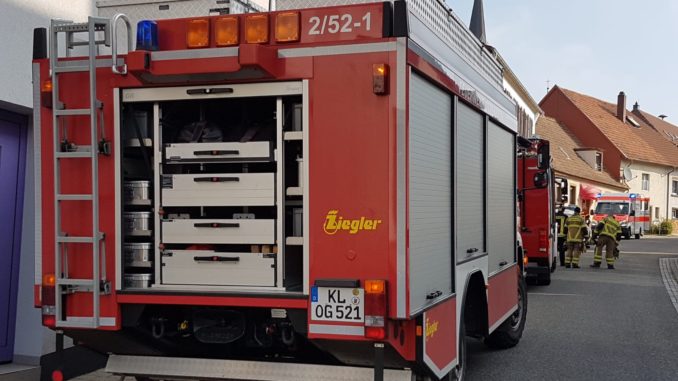 19. April 2020 – Tragehilfe Rettungsdienst, Otterbach Hauptstraße
