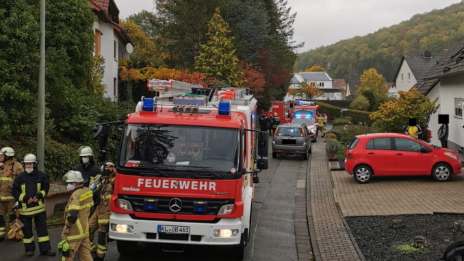 24. Oktober 2020 - Wohnungsbrand, Hirschhorn Turnerstraße