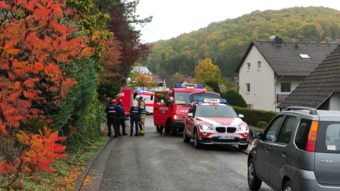 24. Oktober 2020 - Wohnungsbrand, Hirschhorn Turnerstraße
