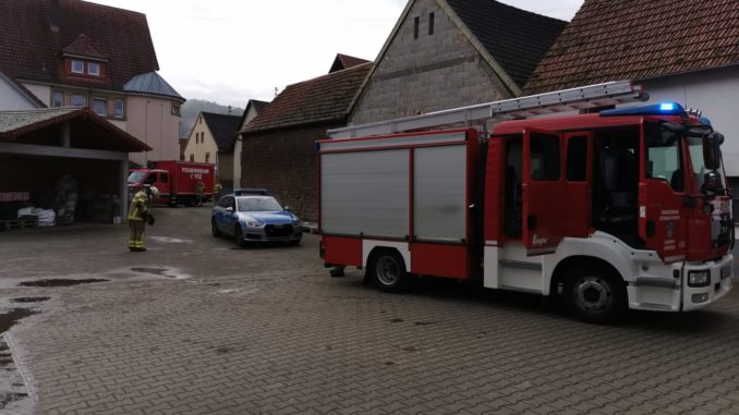20. November 2020 - Rauchentwicklung aus Gebäude (Blinder Alarm), Sulzbachtal Ortsstraße