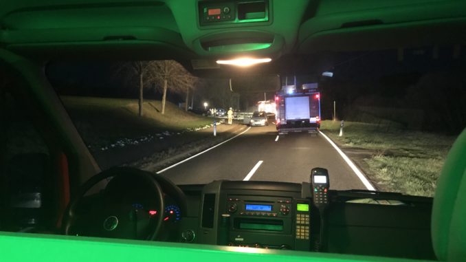 3. Dezember 2020 - Verkehrsunfall, L382 Niederkirchen - Schallodenbach