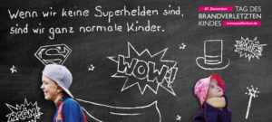 Paulinchen Kampagne 2020. Quelle: Paulinchen – Initiative für brandverletzte Kinder e.V.