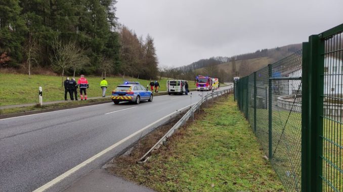 1. Februar 2021 - Verkehrsunfall, B270 Olsbrücken - Kreimbach-Kaulbach