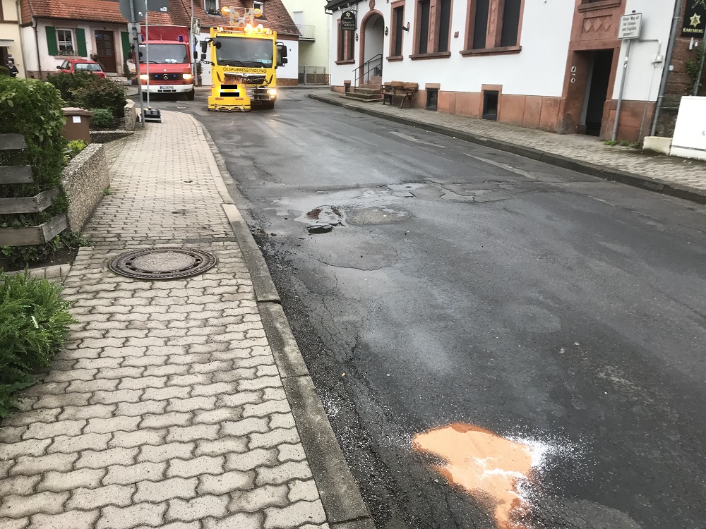 20. Mai 2021 - Ölspur, Otterberg Johannisstraße