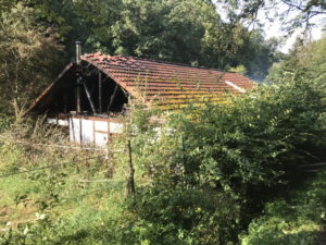 20. August 2021 - Gebäudebrand, Katzweiler Schafmühle