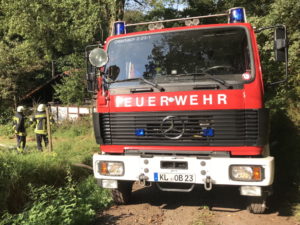 20. August 2021 - Gebäudebrand, Katzweiler Schafmühle