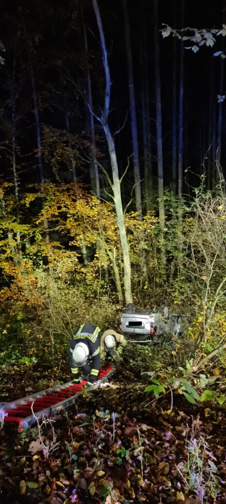 6. November 2021 - Verkehrsunfall, Frankelbach (Verlängerung Stielweid)