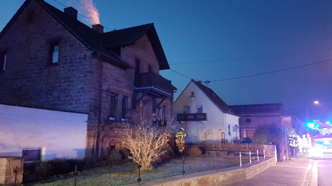 22. Dezember 2021 - Kaminbrand, Olsbrücken Hauptstraße