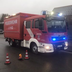 29. Januar 2022 - Verkehrsunfall, L382 Niederkirchen - Schallodenbach / Einmündung K29 (Niederkirchen-Wörsbach)
