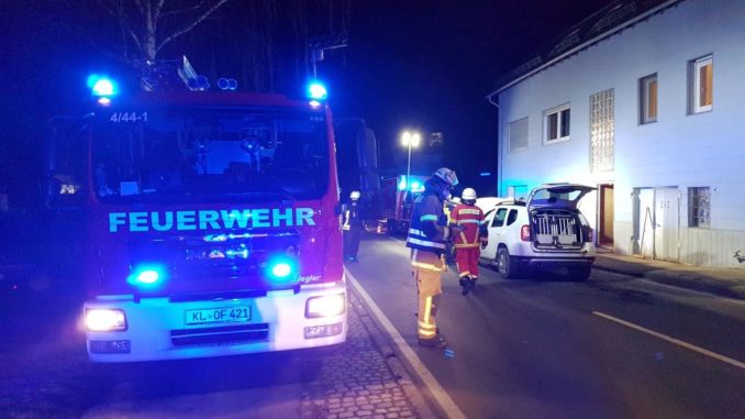 9. Februar 2022 - Verkehrsunfall, Hirschhorn Hauptstraße